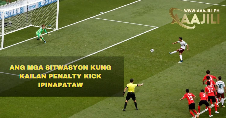 Ang mga sitwasyon kung kailan Penalty Kick ipinapataw