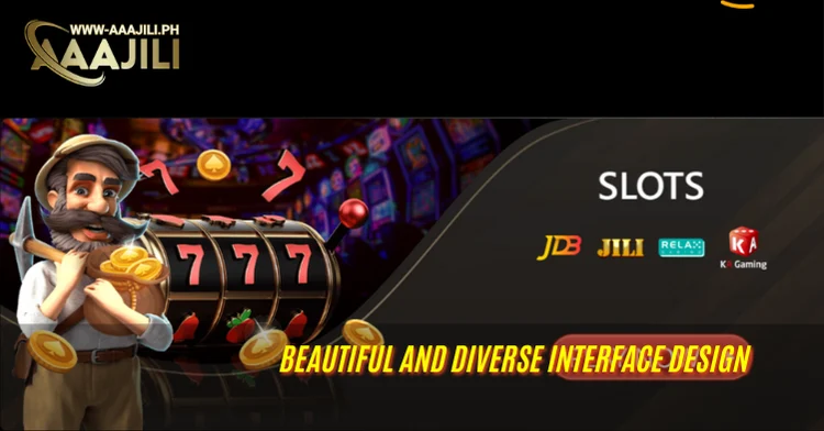 Beautiful and diverse interface design at Aaajili Slots Game