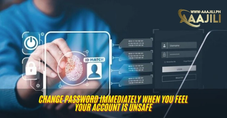 Change Password Immediately When You Feel Your Account Is Unsafe