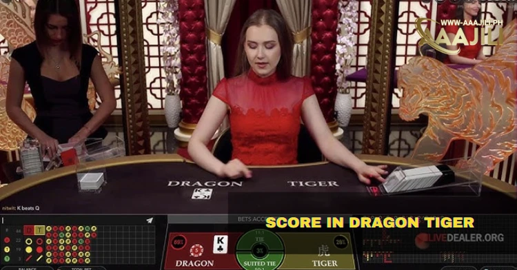 Score in Dragon Tiger