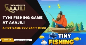 Tiny Fishing game at Aaajili