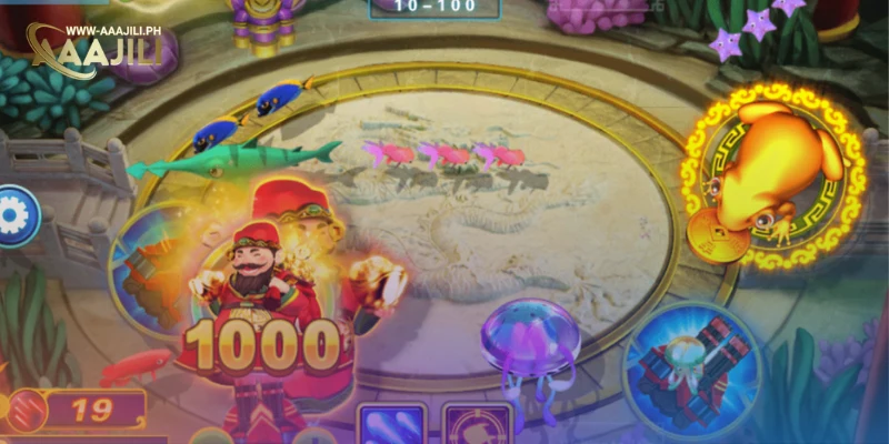 Cluster Ammo in the Latest God of Wealth Fish Shooting Game